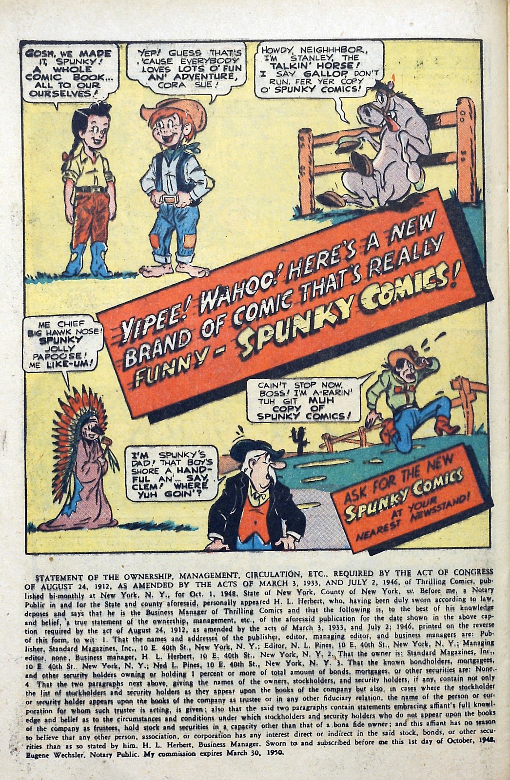 Thrilling Comics (1940) Issue #71 - Page 40