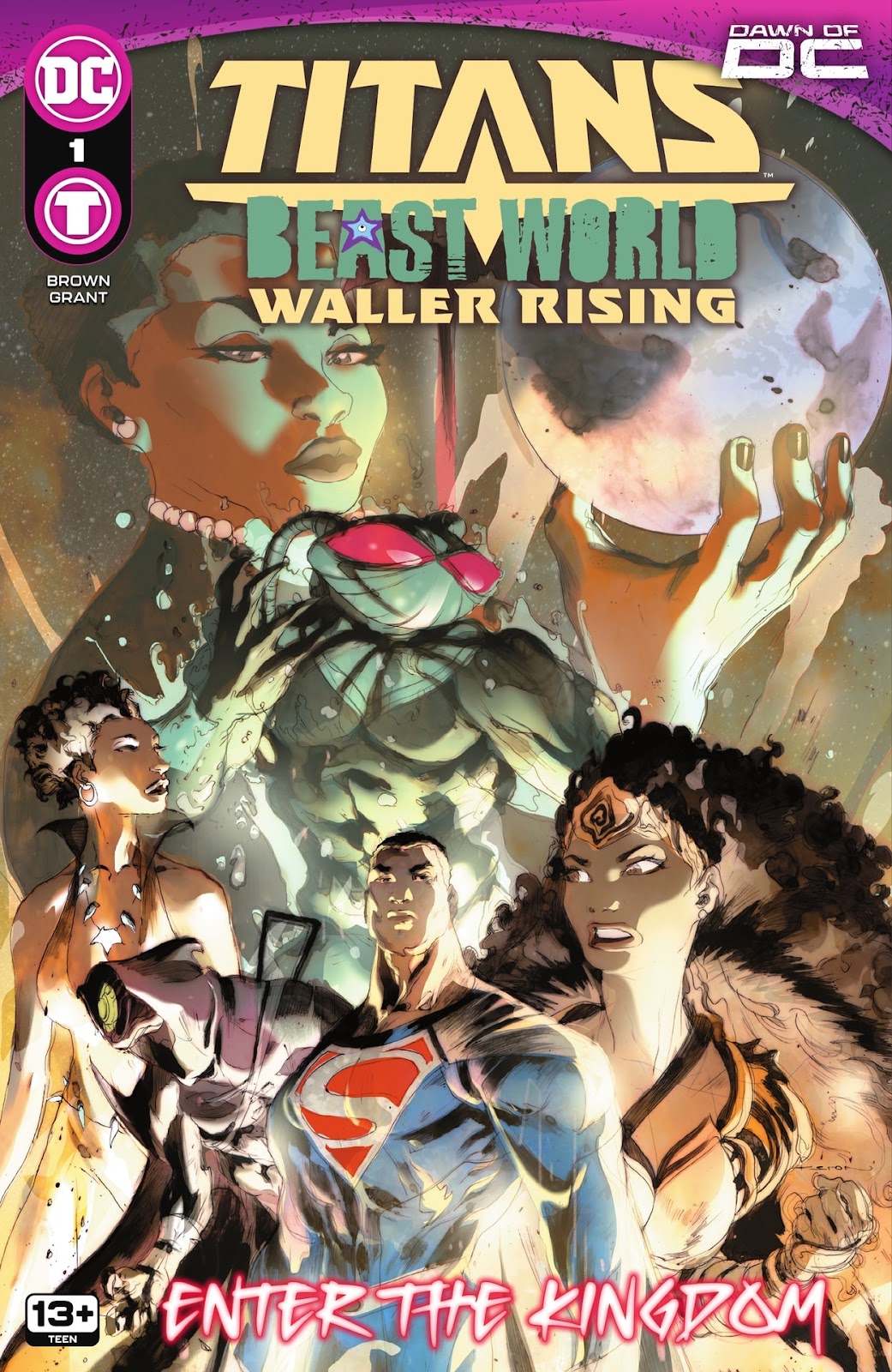 Titans Beast World: Waller Rising Full - Page 1