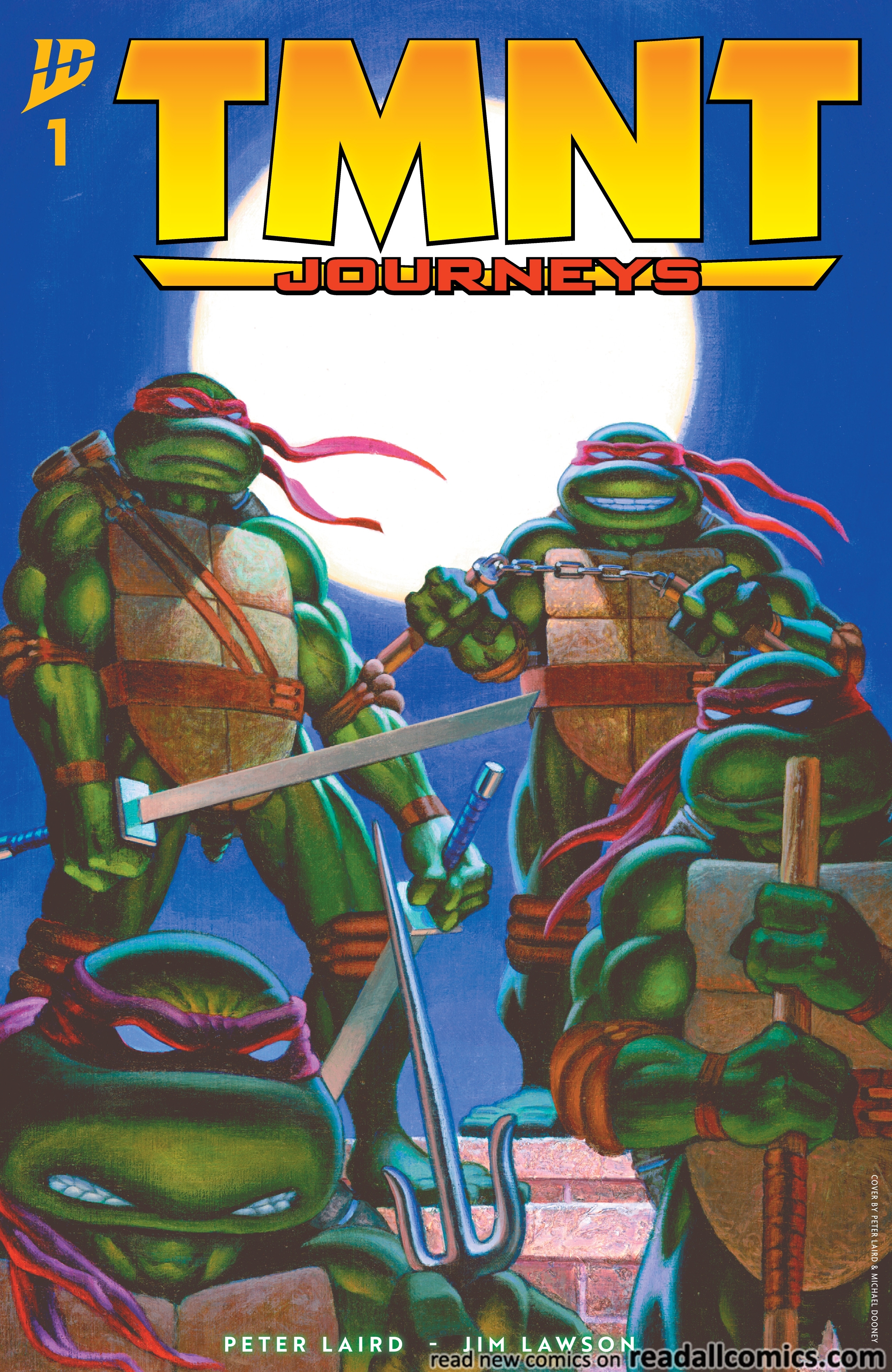 TMNT: Journeys Issue #1 - Page 1