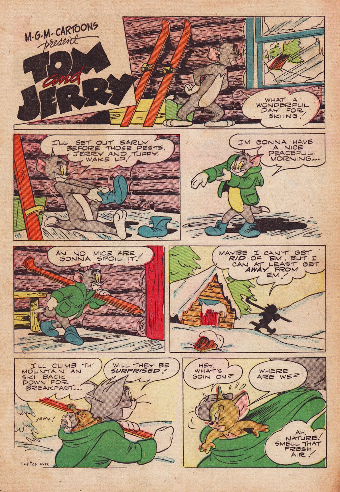 Tom & Jerry Comics Issue #65 - Page 4