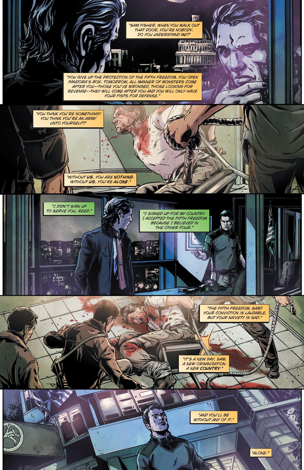 Tom Clancy's Splinter Cell: Echoes  Issue #3 - Page 6