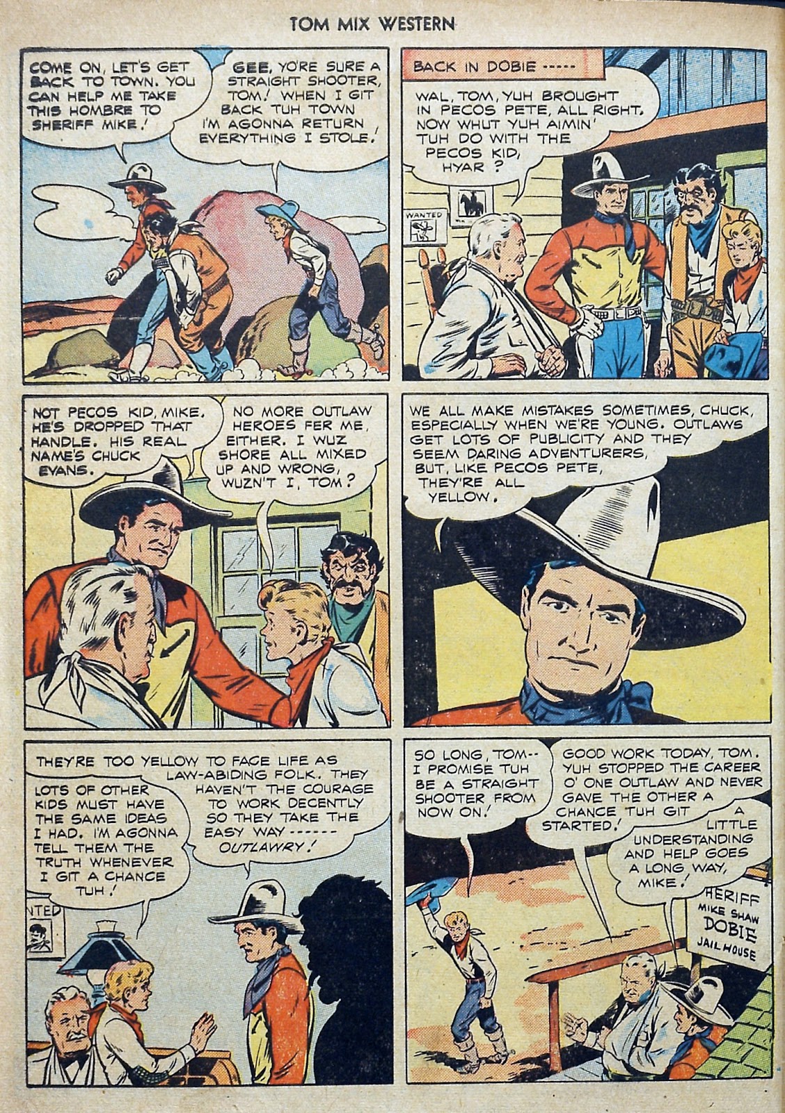 Tom Mix Western (1948) Issue #1 - Page 48