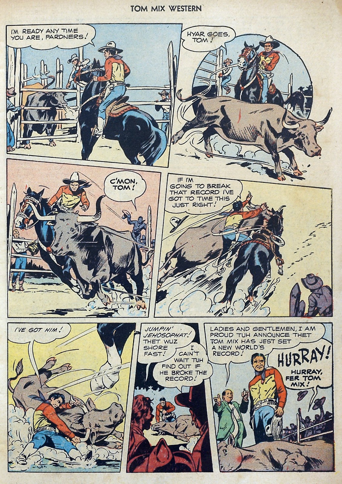 Tom Mix Western (1948) Issue #1 - Page 7