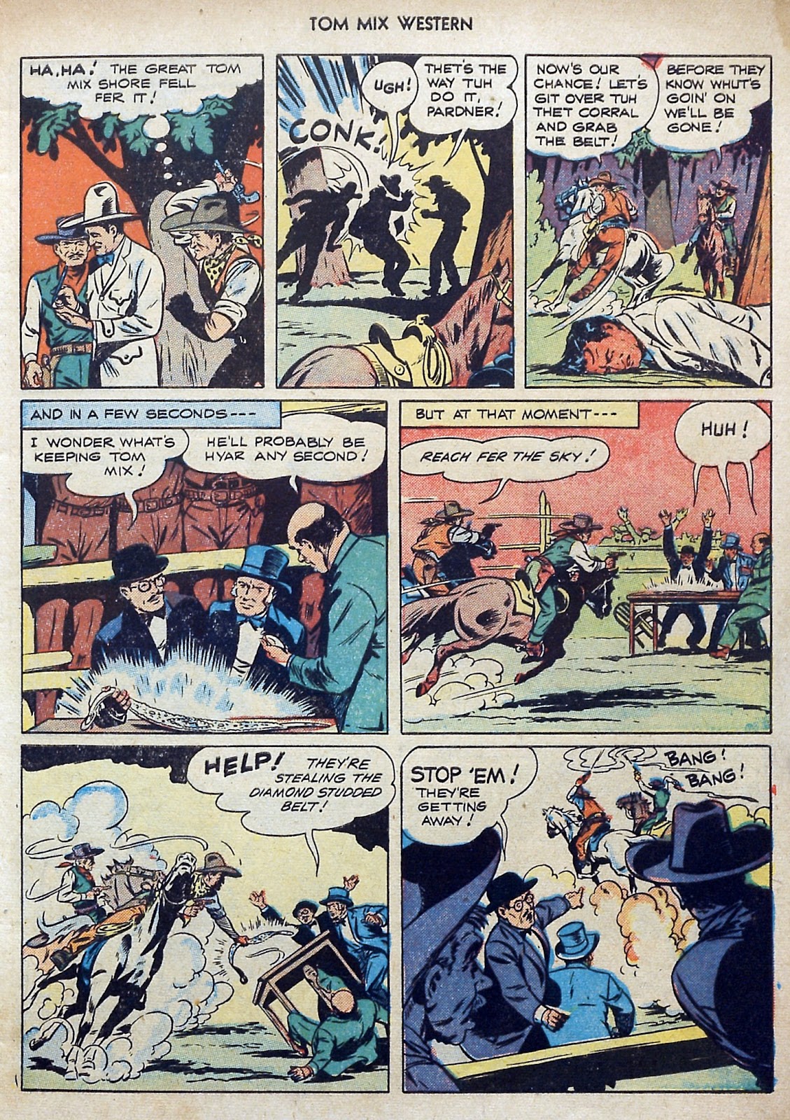 Tom Mix Western (1948) Issue #1 - Page 9