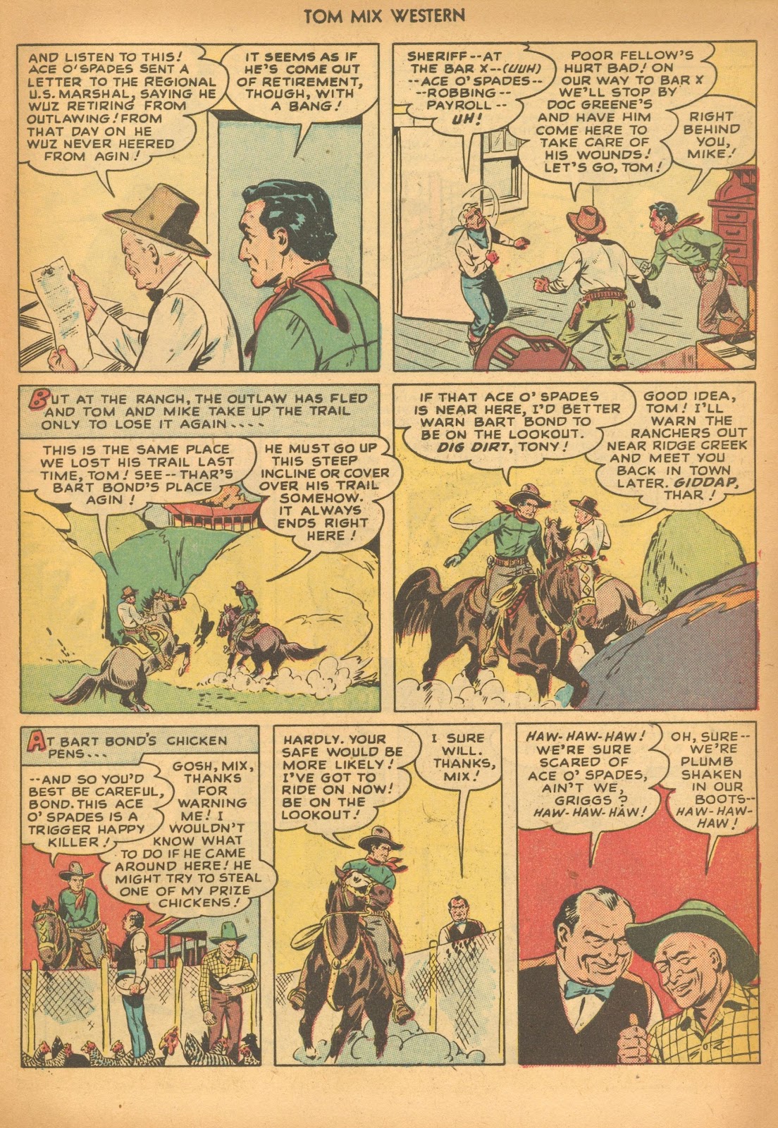 Tom Mix Western (1948) Issue #16 - Page 31