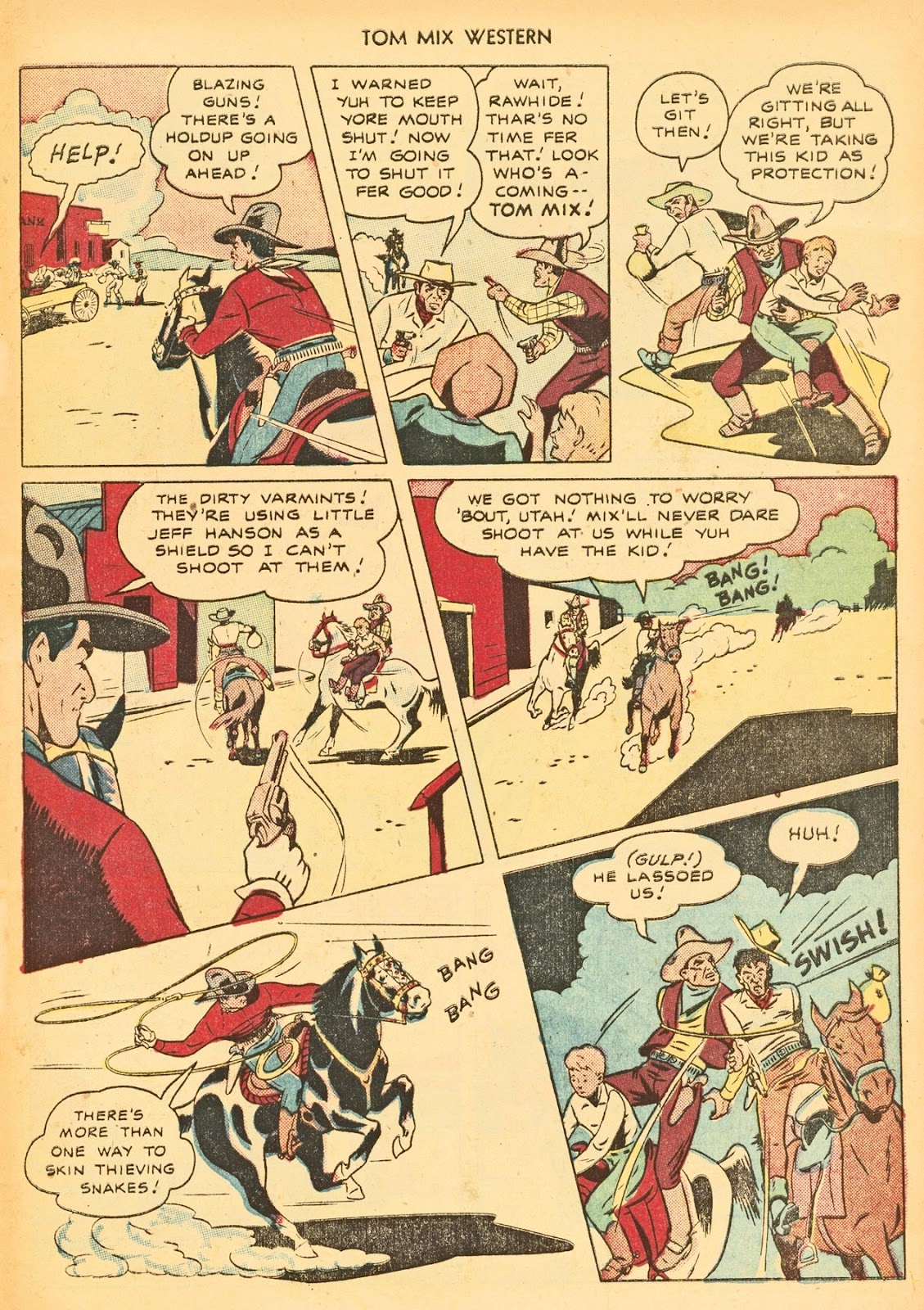 Tom Mix Western (1948) Issue #21 - Page 33