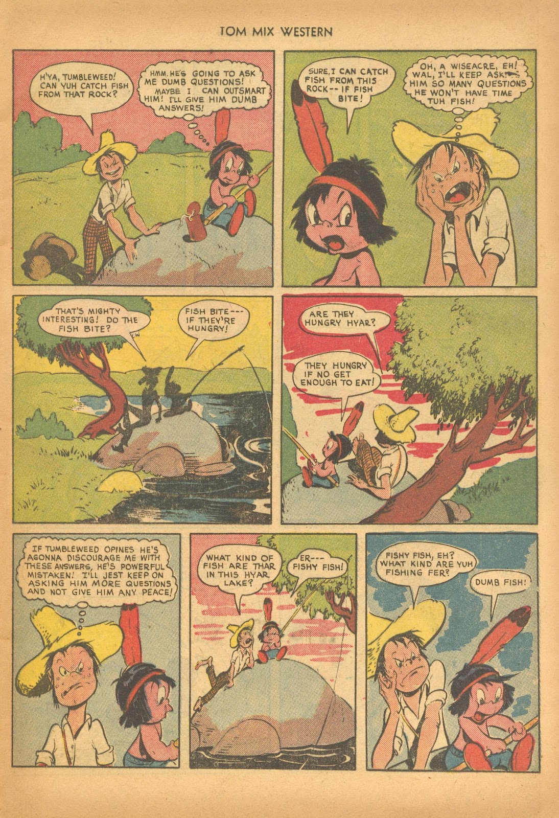 Tom Mix Western (1948) Issue #28 - Page 13