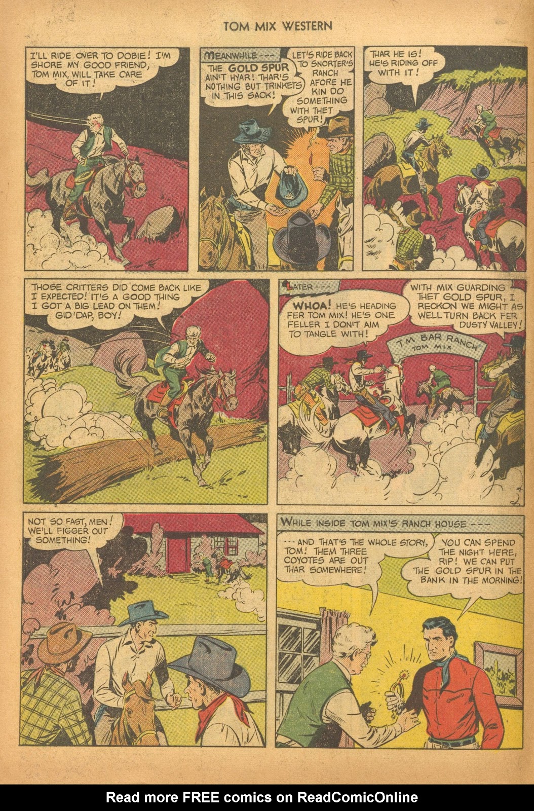 Tom Mix Western (1948) Issue #28 - Page 18
