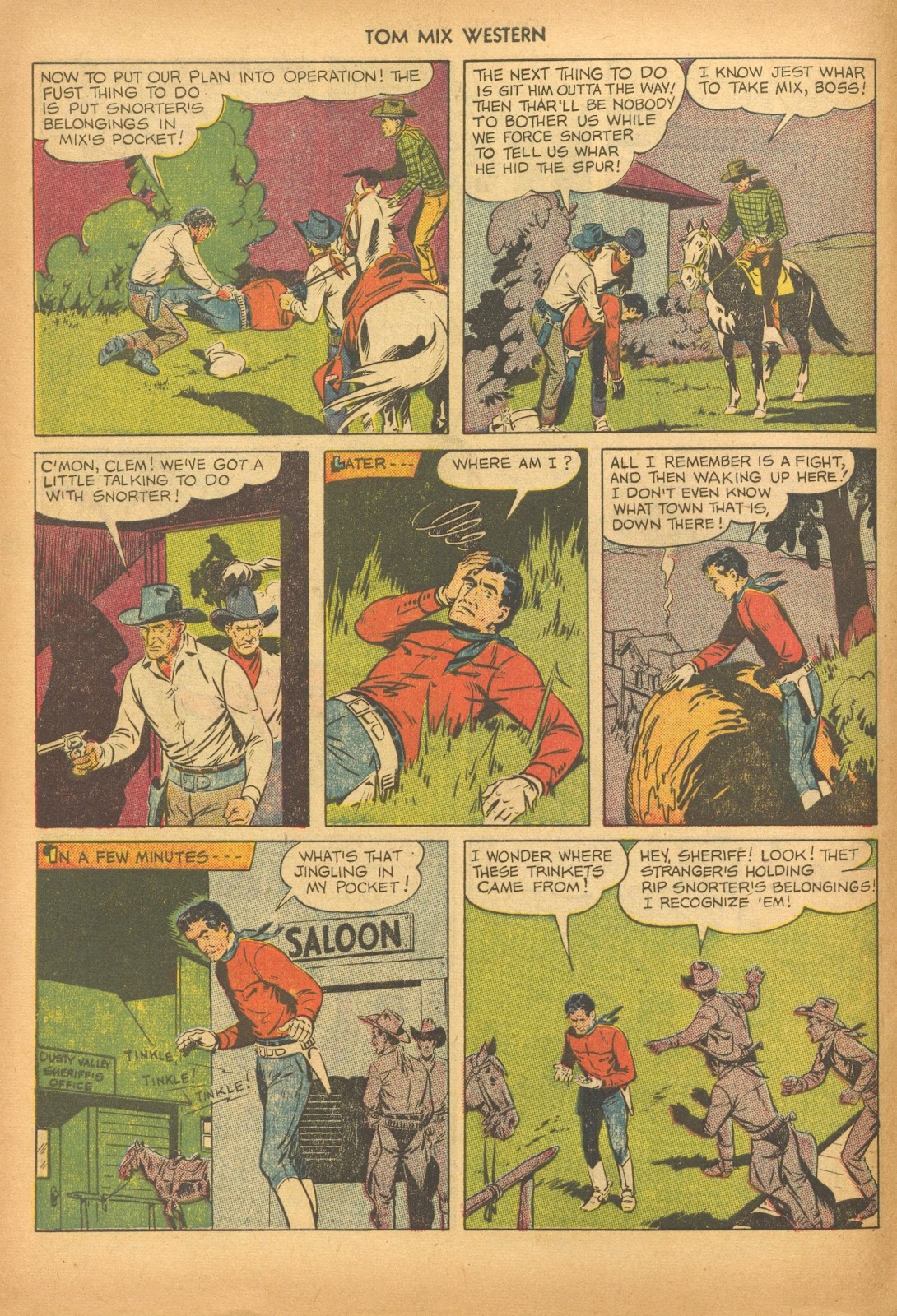 Tom Mix Western (1948) Issue #28 - Page 20