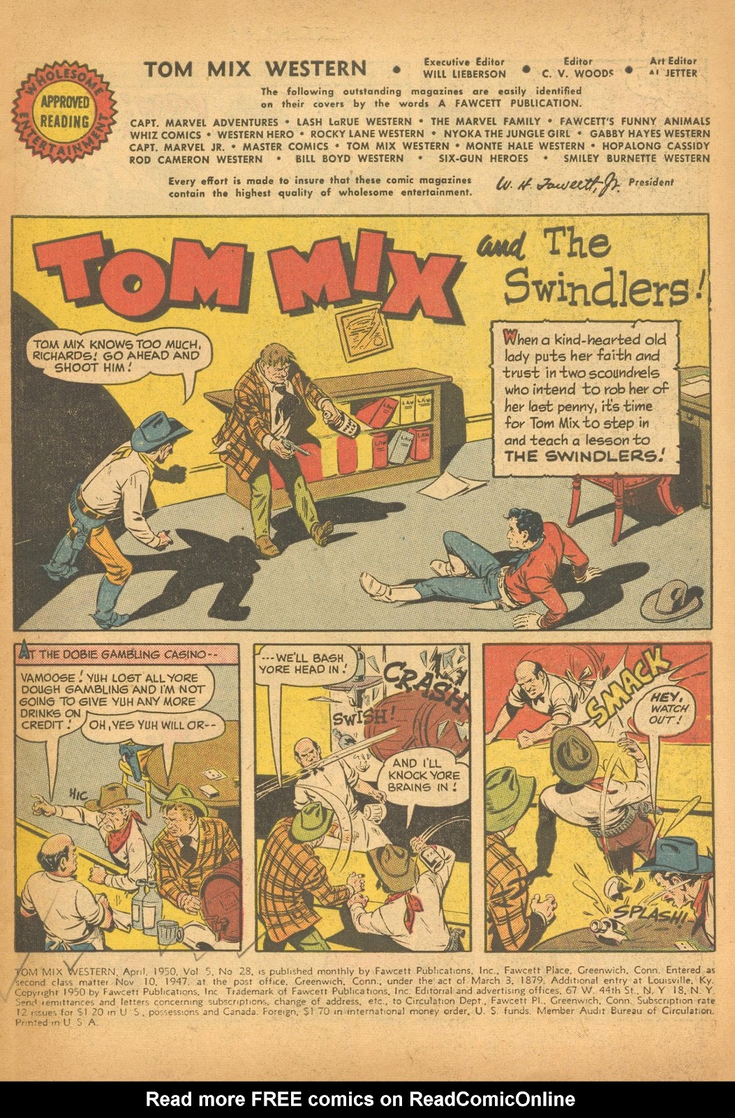 Tom Mix Western (1948) Issue #28 - Page 3