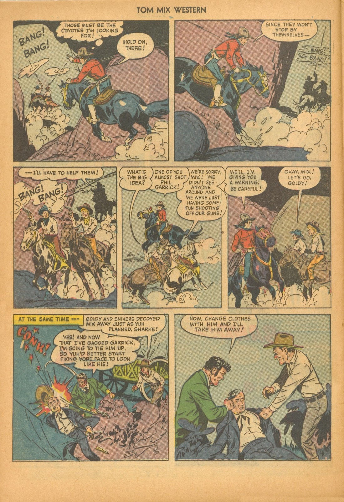 Tom Mix Western (1948) Issue #29 - Page 44