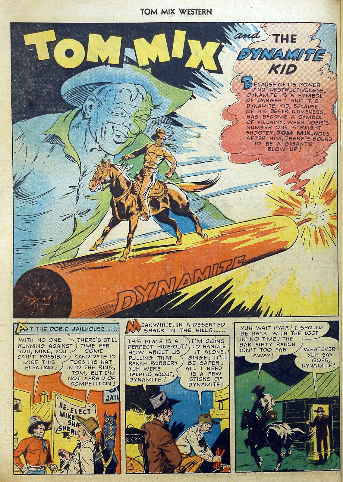 Tom Mix Western (1948) Issue #31 - Page 43