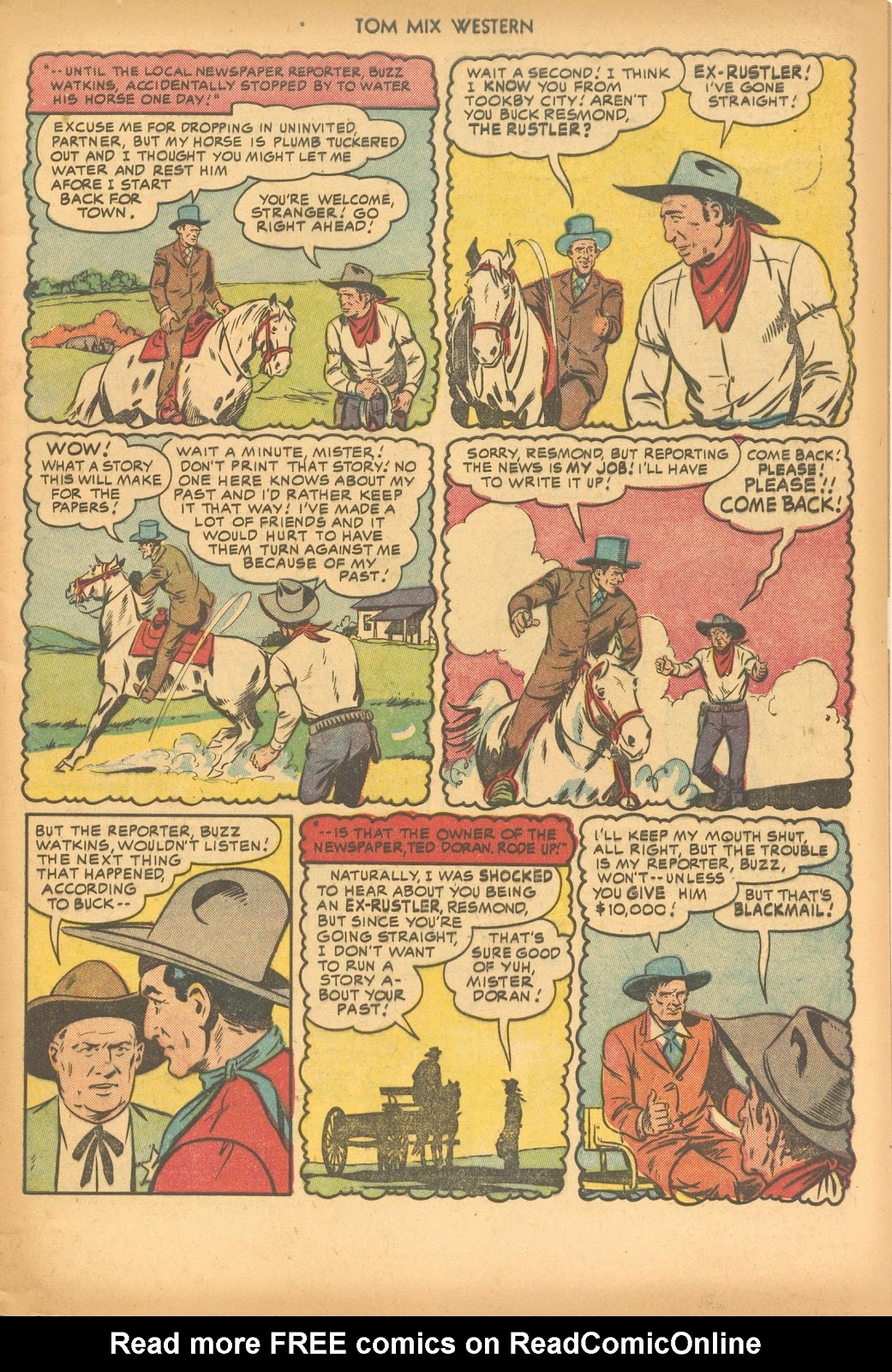 Tom Mix Western (1948) Issue #46 - Page 5