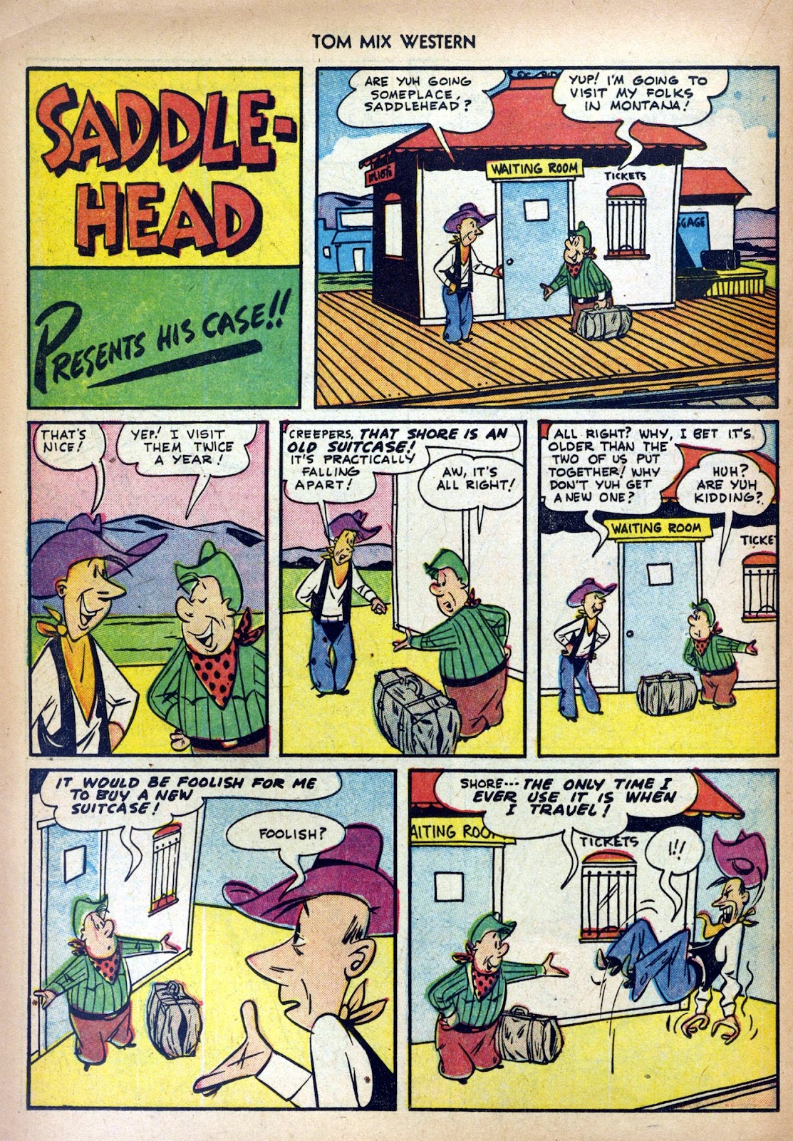 Tom Mix Western (1948) Issue #48 - Page 22