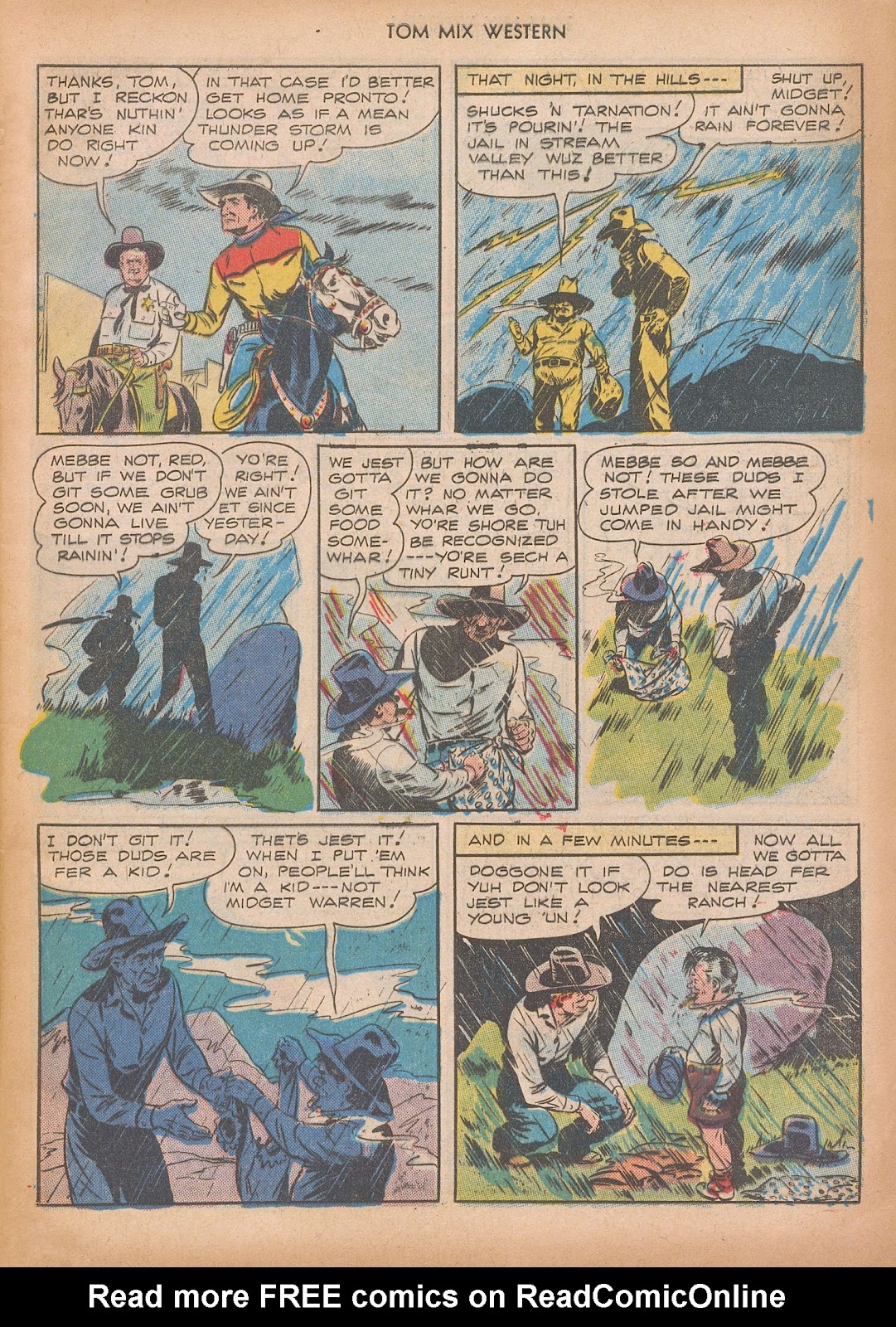 Tom Mix Western (1948) Issue #9 - Page 5