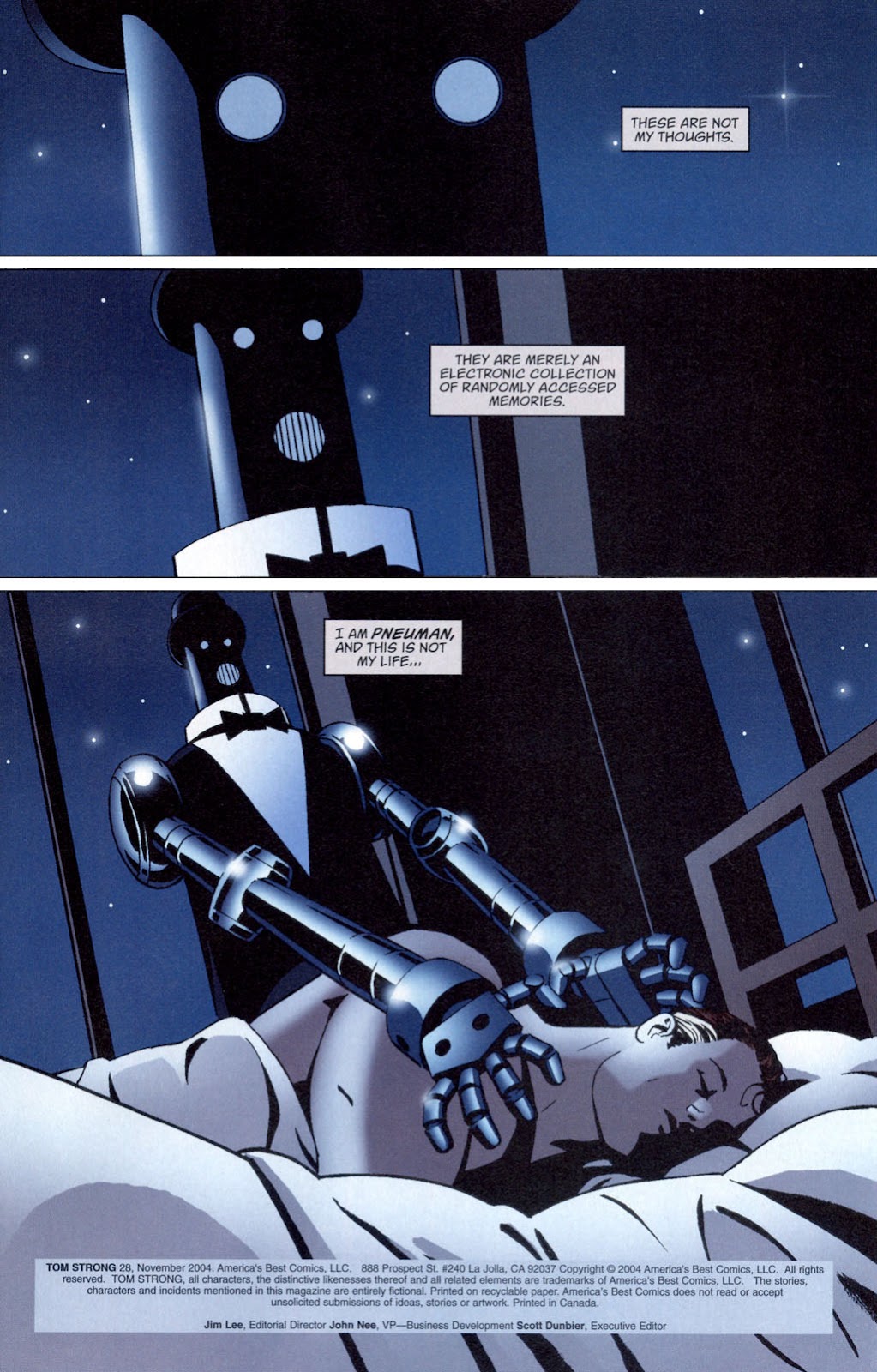 Tom Strong Issue #28 - Page 2