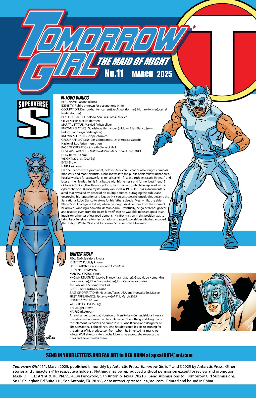 Tomorrow Girl Issue #11 - Page 2