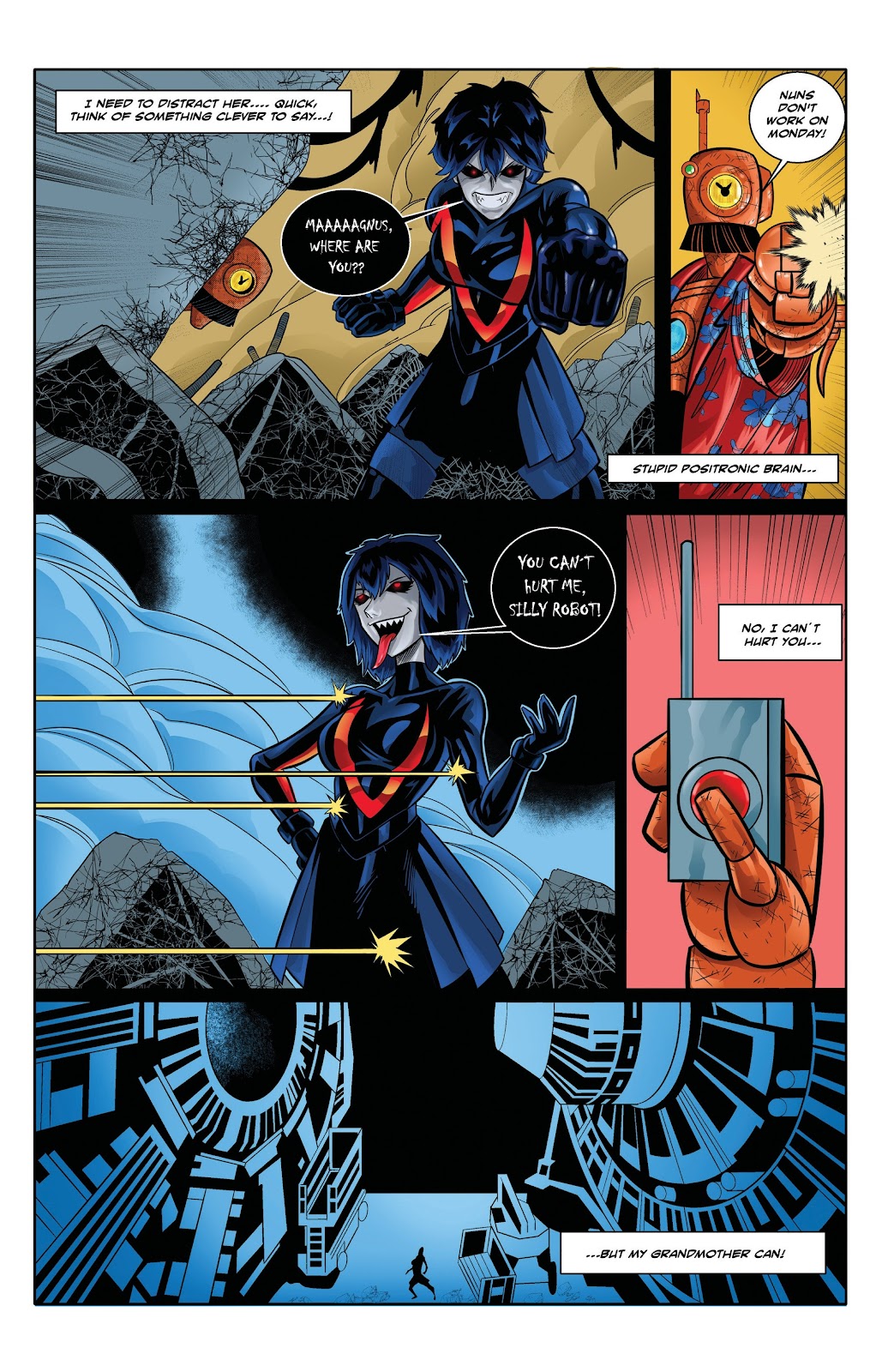 Tomorrow Girl Issue #7 - Page 33