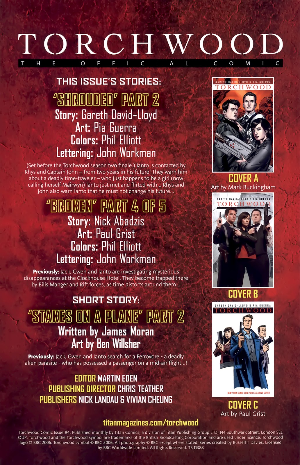 Torchwood (2010) Issue #4 - Page 3