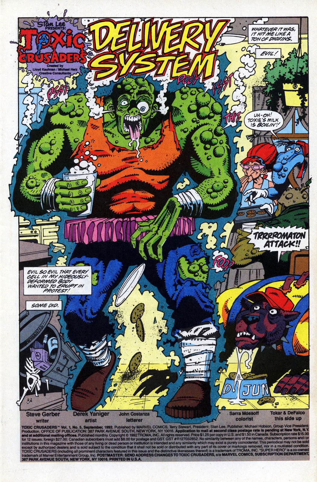 Toxic Crusaders Issue #5 - Page 3