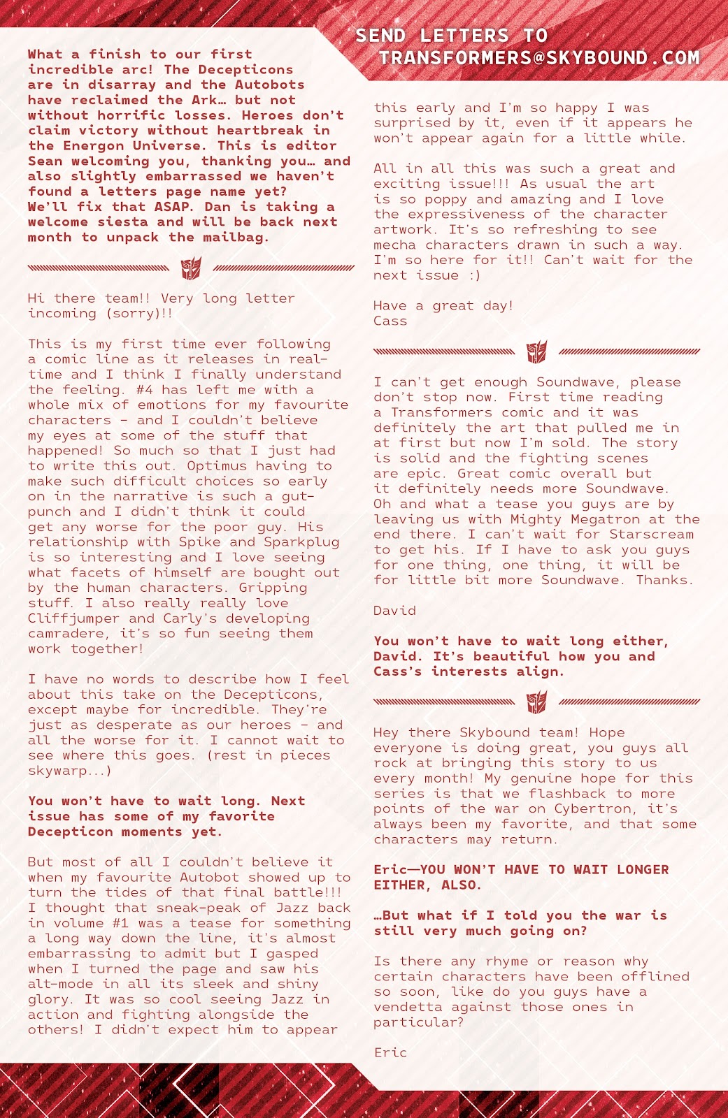 Transformers (2023) Issue #6 - Page 24