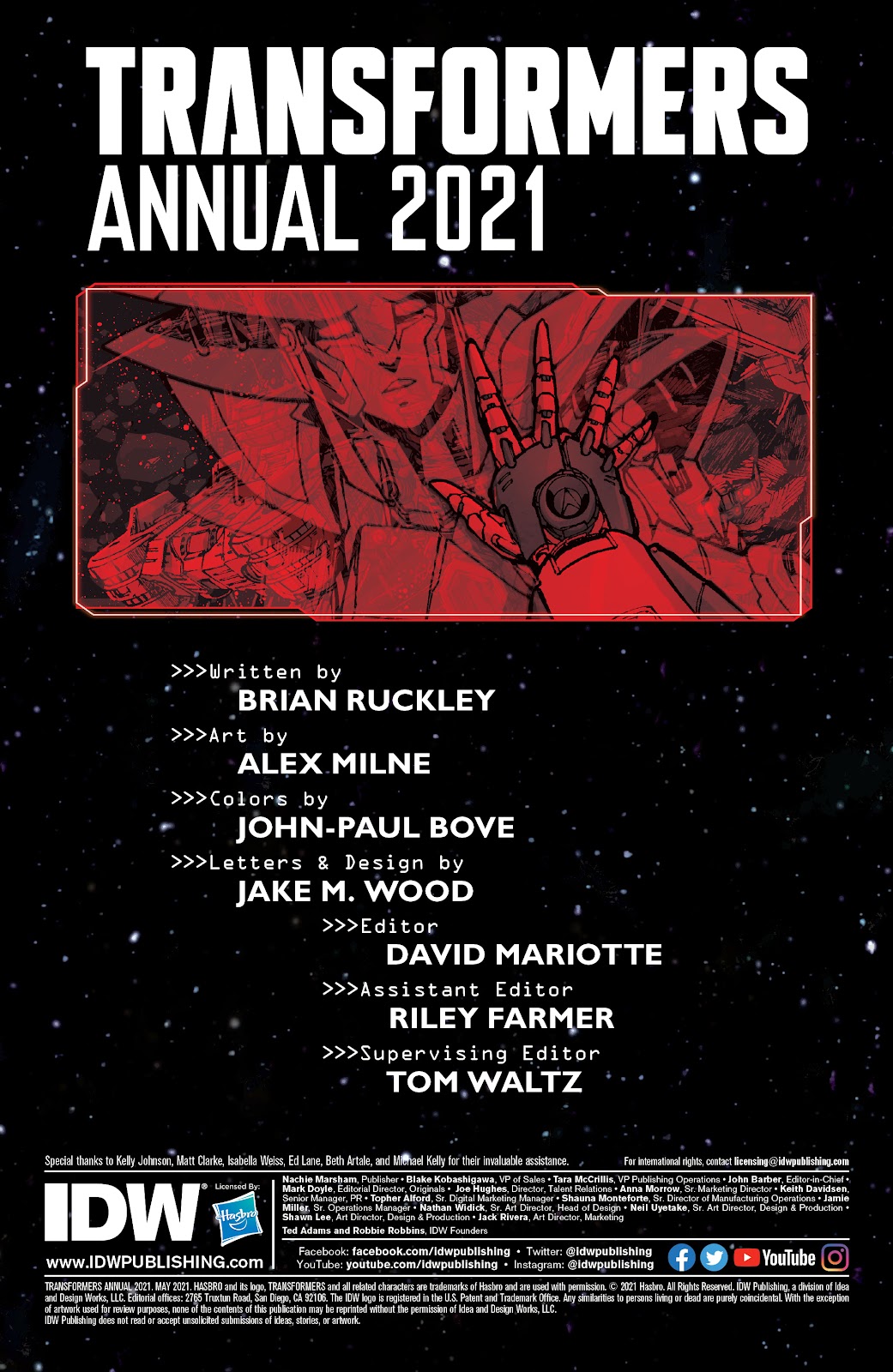 Transformers Annual 2021 Full - Page 2