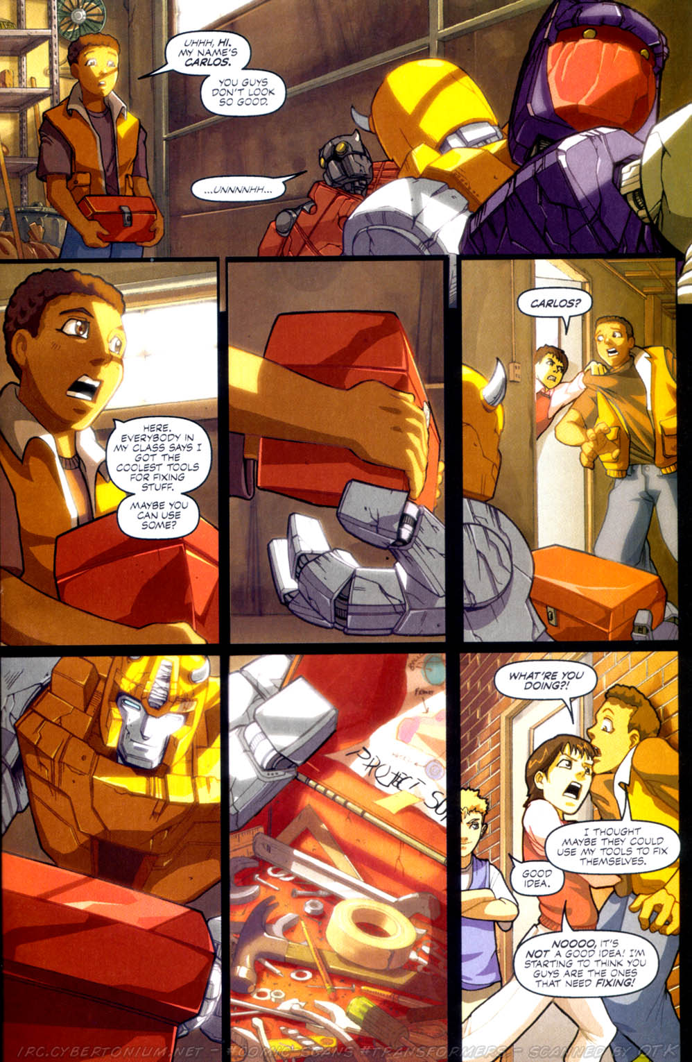 Transformers Armada (2002) Issue #3 - Page 21