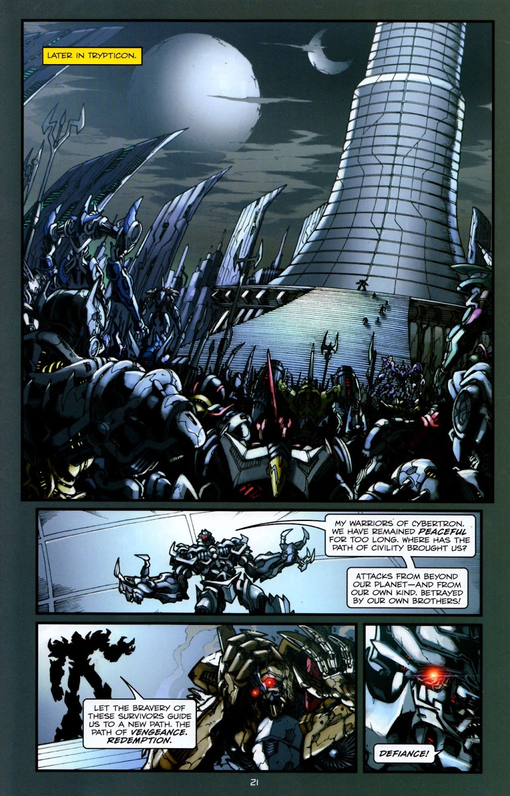Transformers: Defiance Issue #3 - Page 24