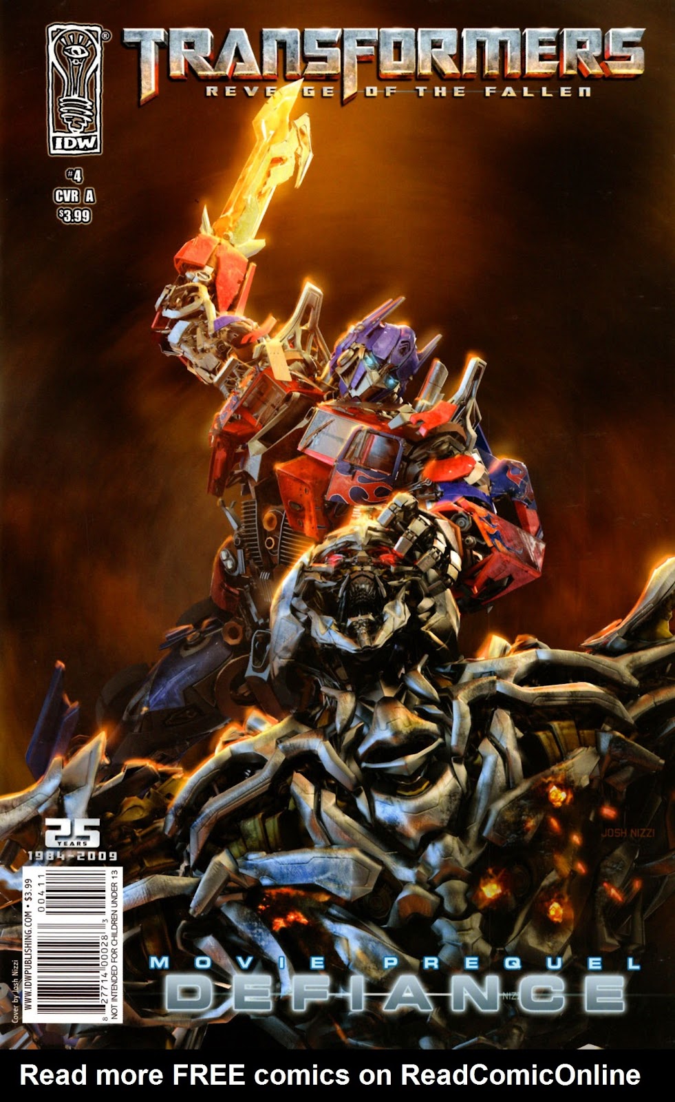 Transformers: Defiance Issue #4 - Page 1