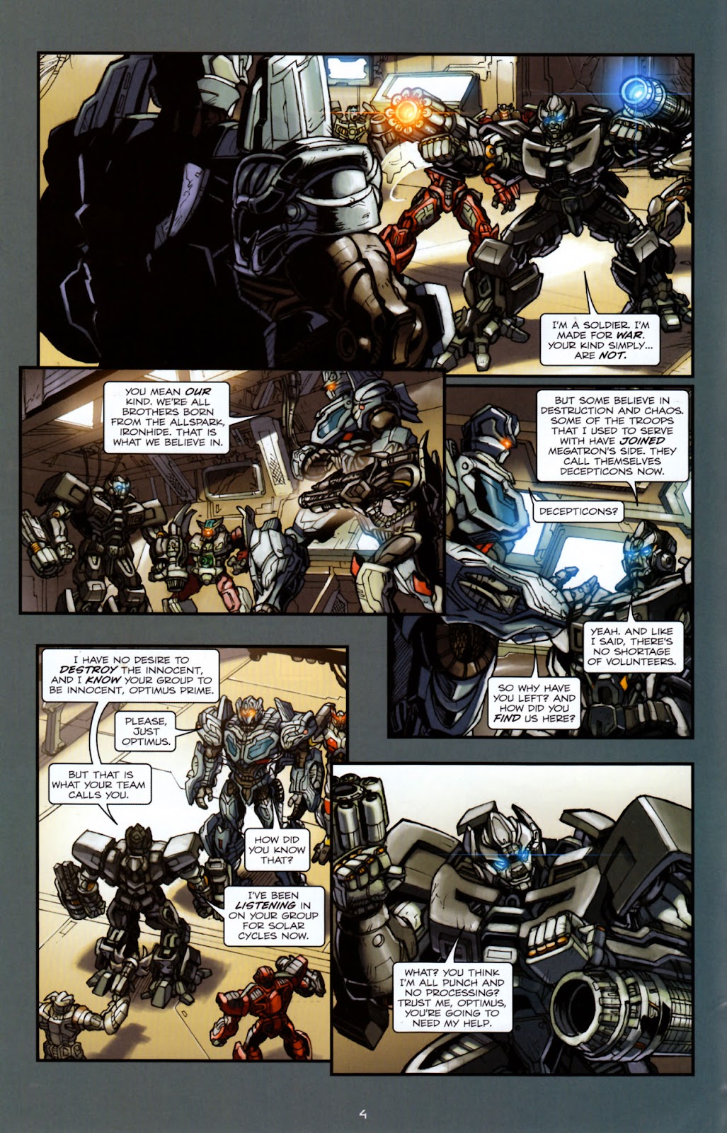 Transformers: Defiance Issue #4 - Page 5
