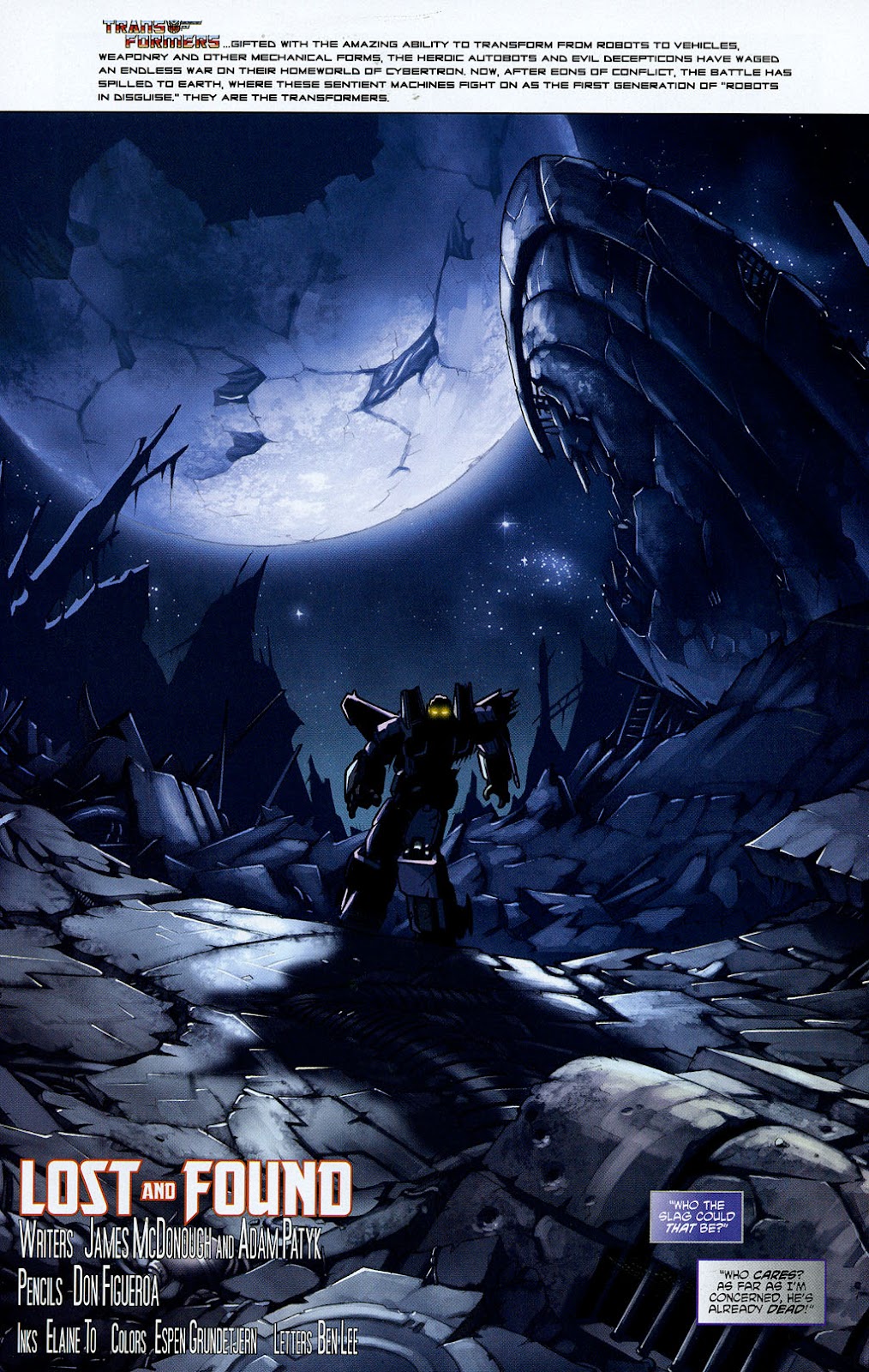 Transformers: Generation 1 (2004) Issue #9 - Page 2