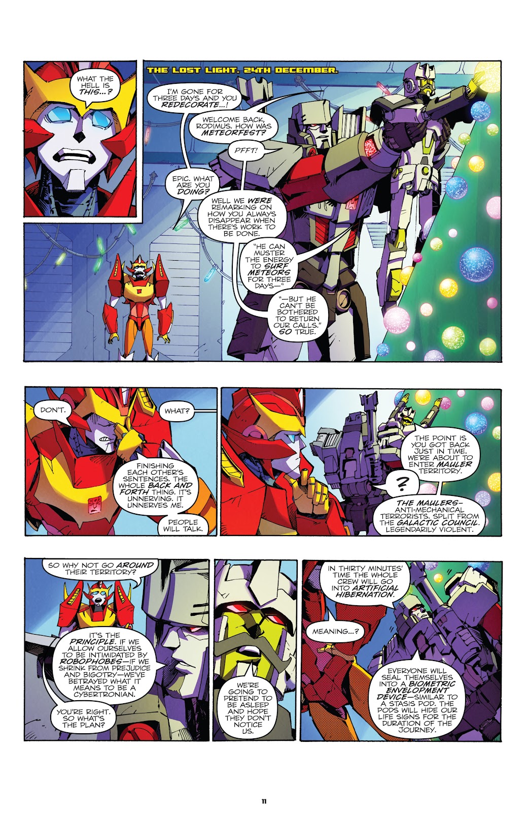 Transformers: Holiday Special Full - Page 13