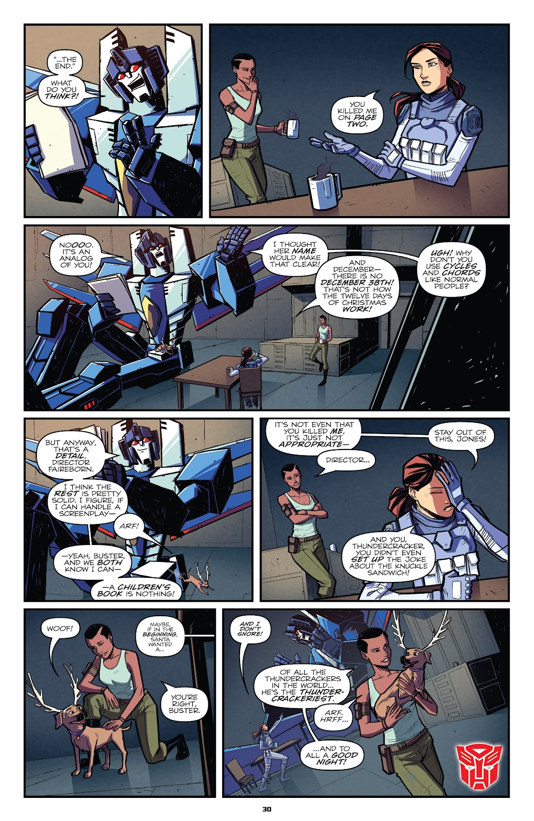 Transformers: Holiday Special Full - Page 32