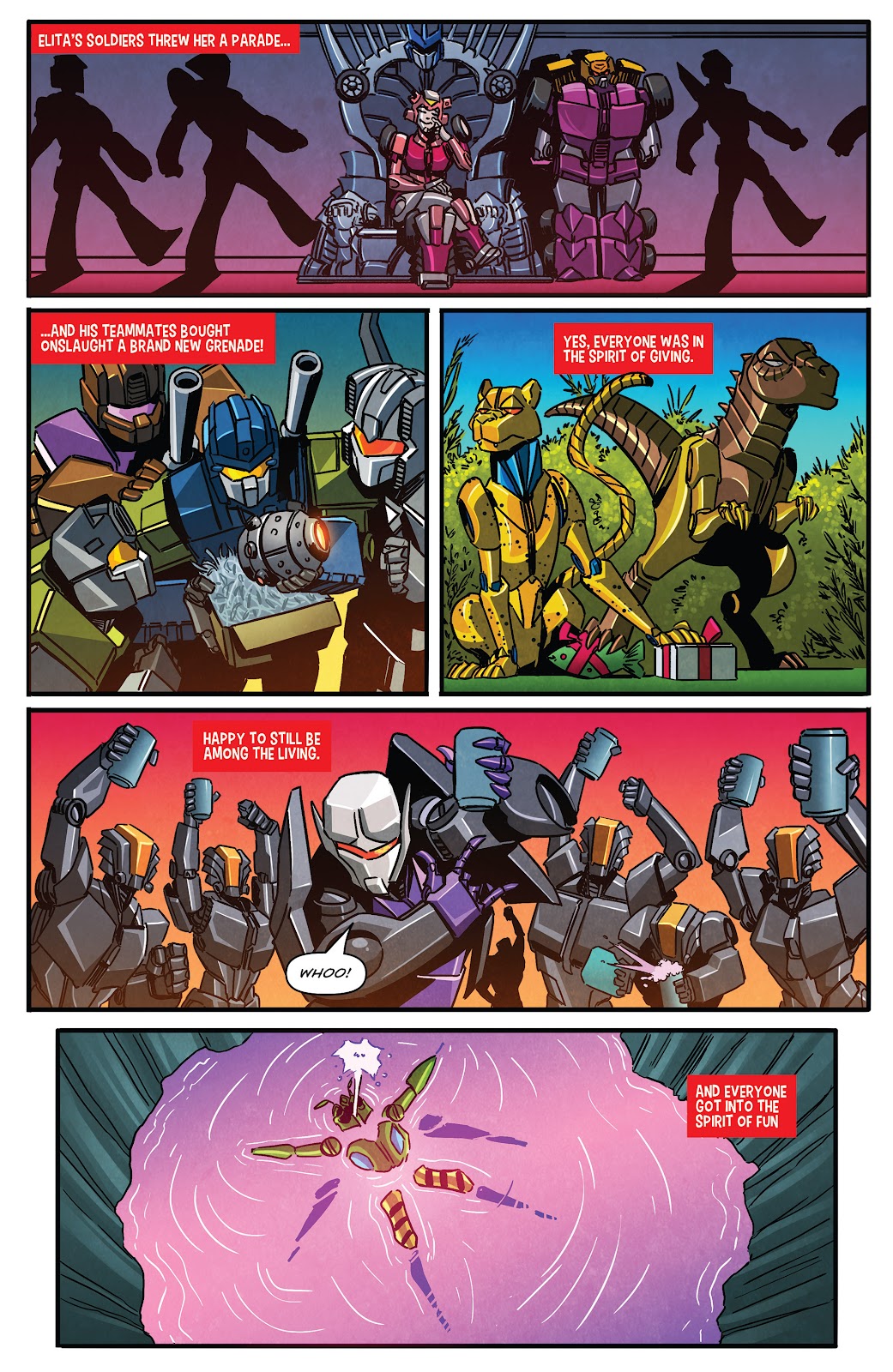 Transformers: Holiday Special Full - Page 9