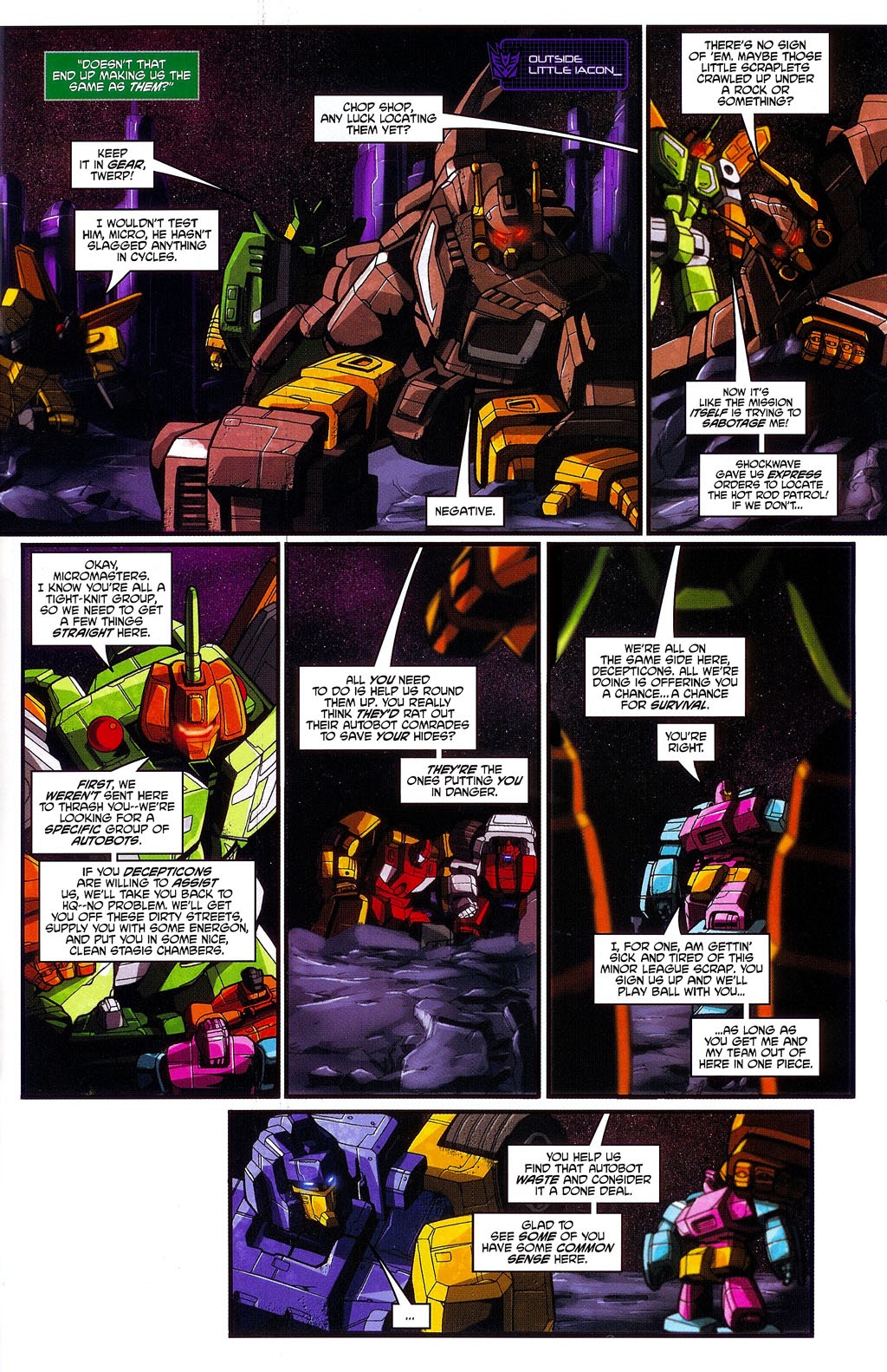 Transformers: Micromasters    Issue #3 - Page 11