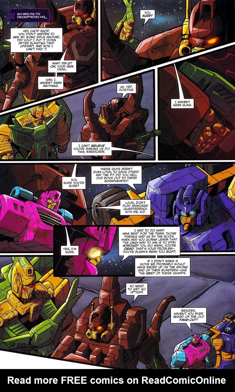 Transformers: Micromasters    Issue #3 - Page 17