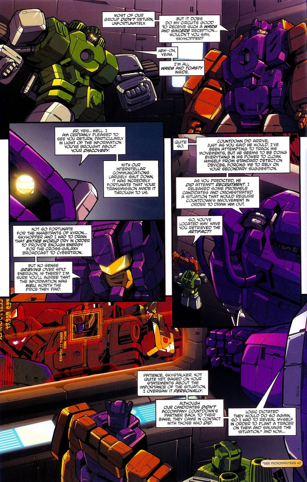 Transformers: Micromasters    Issue #3 - Page 4