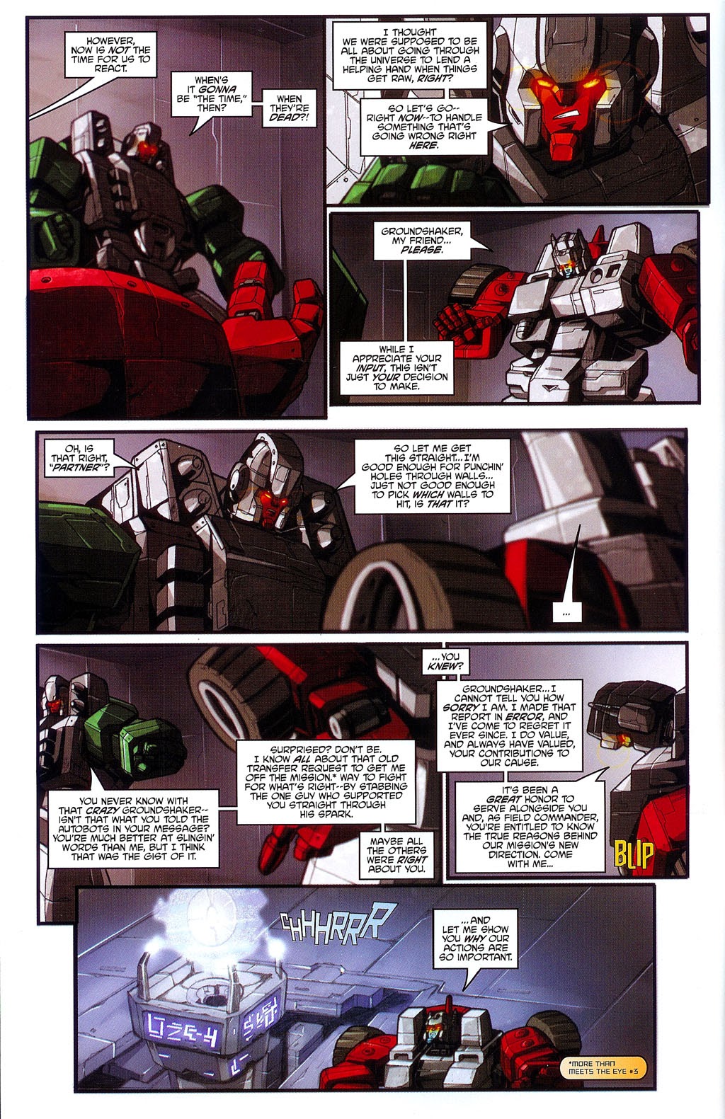 Transformers: Micromasters    Issue #3 - Page 9