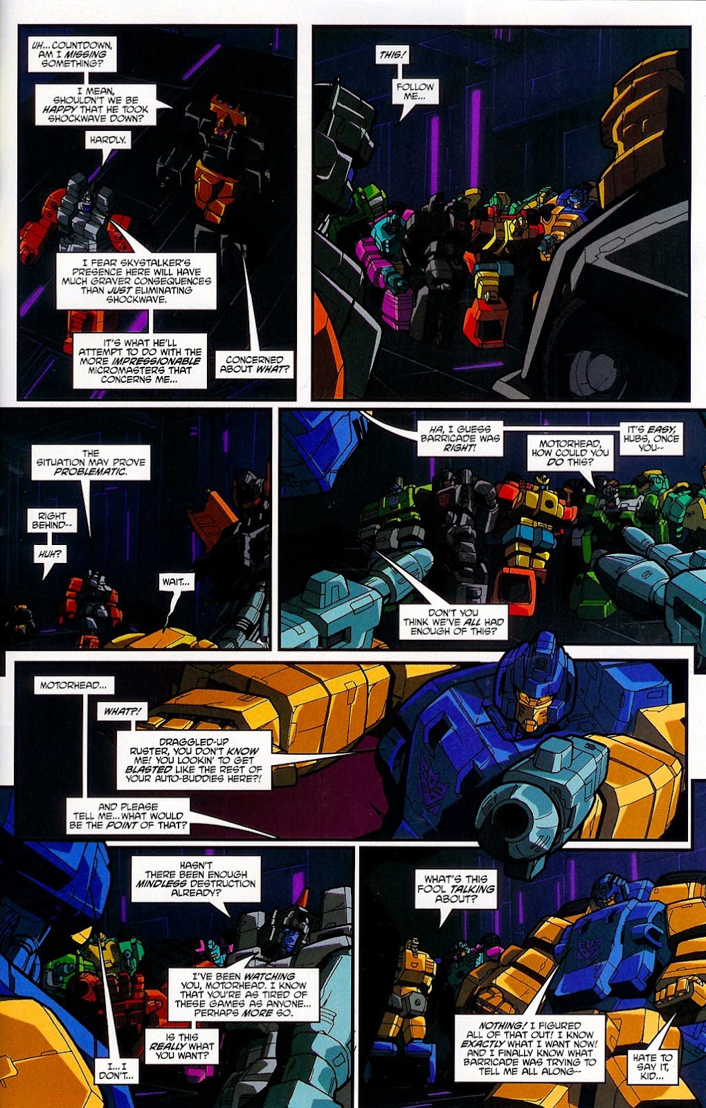 Transformers: Micromasters    Issue #4 - Page 19