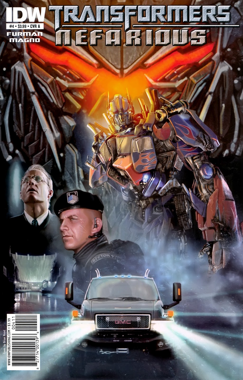 Transformers: Nefarious Issue #4 - Page 1
