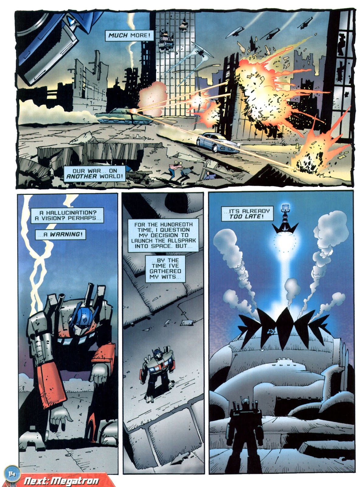 Transformers: Robots in Disguise (2007) Issue #1 - Page 14