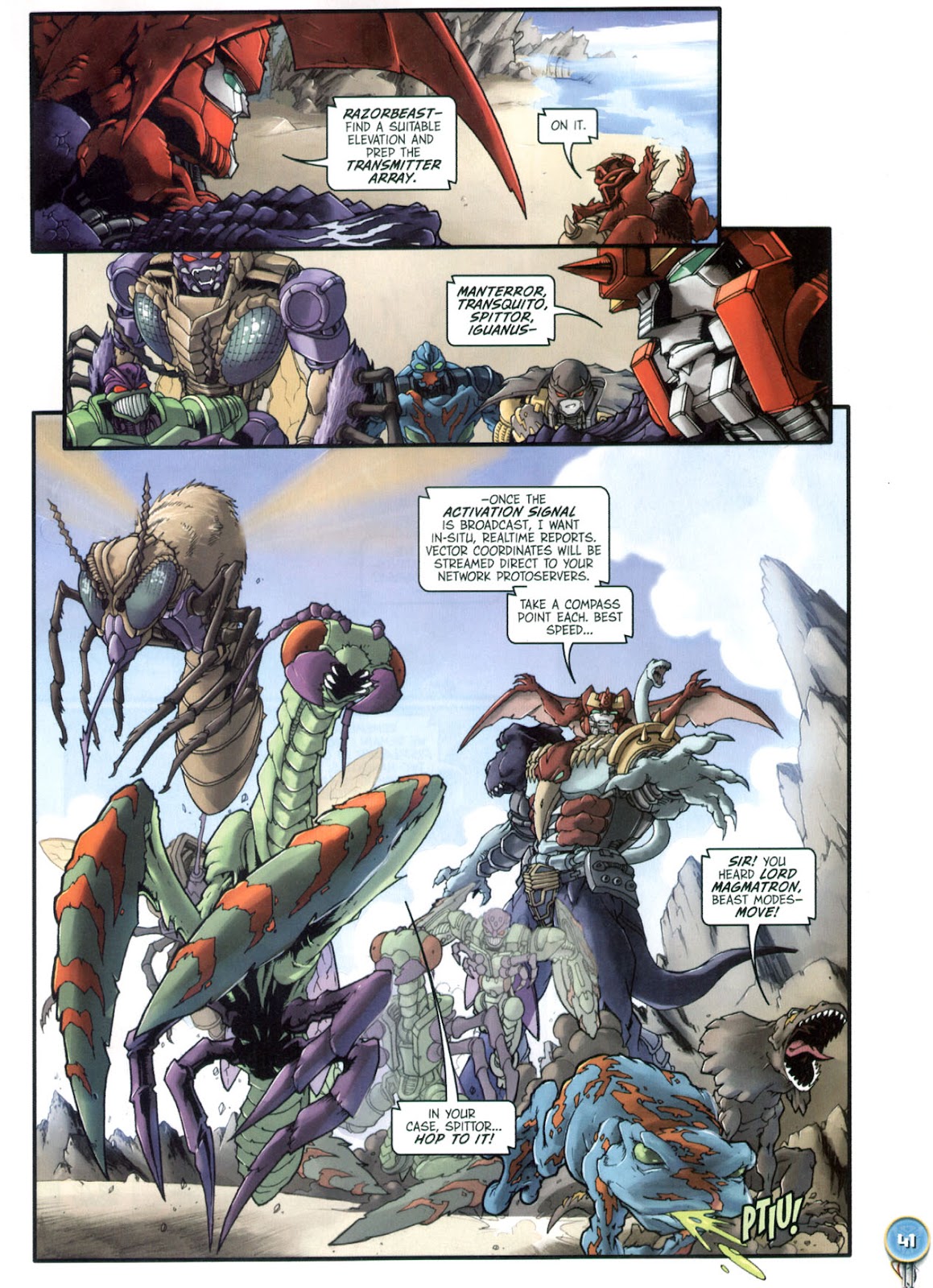 Transformers: Robots in Disguise (2007) Issue #1 - Page 35