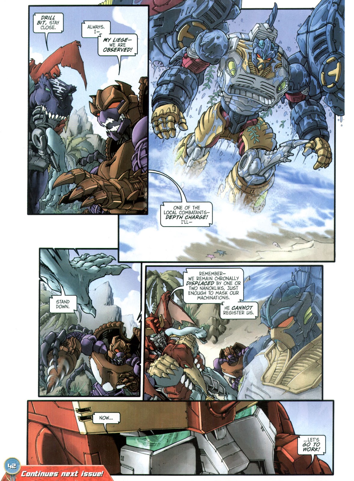 Transformers: Robots in Disguise (2007) Issue #1 - Page 36
