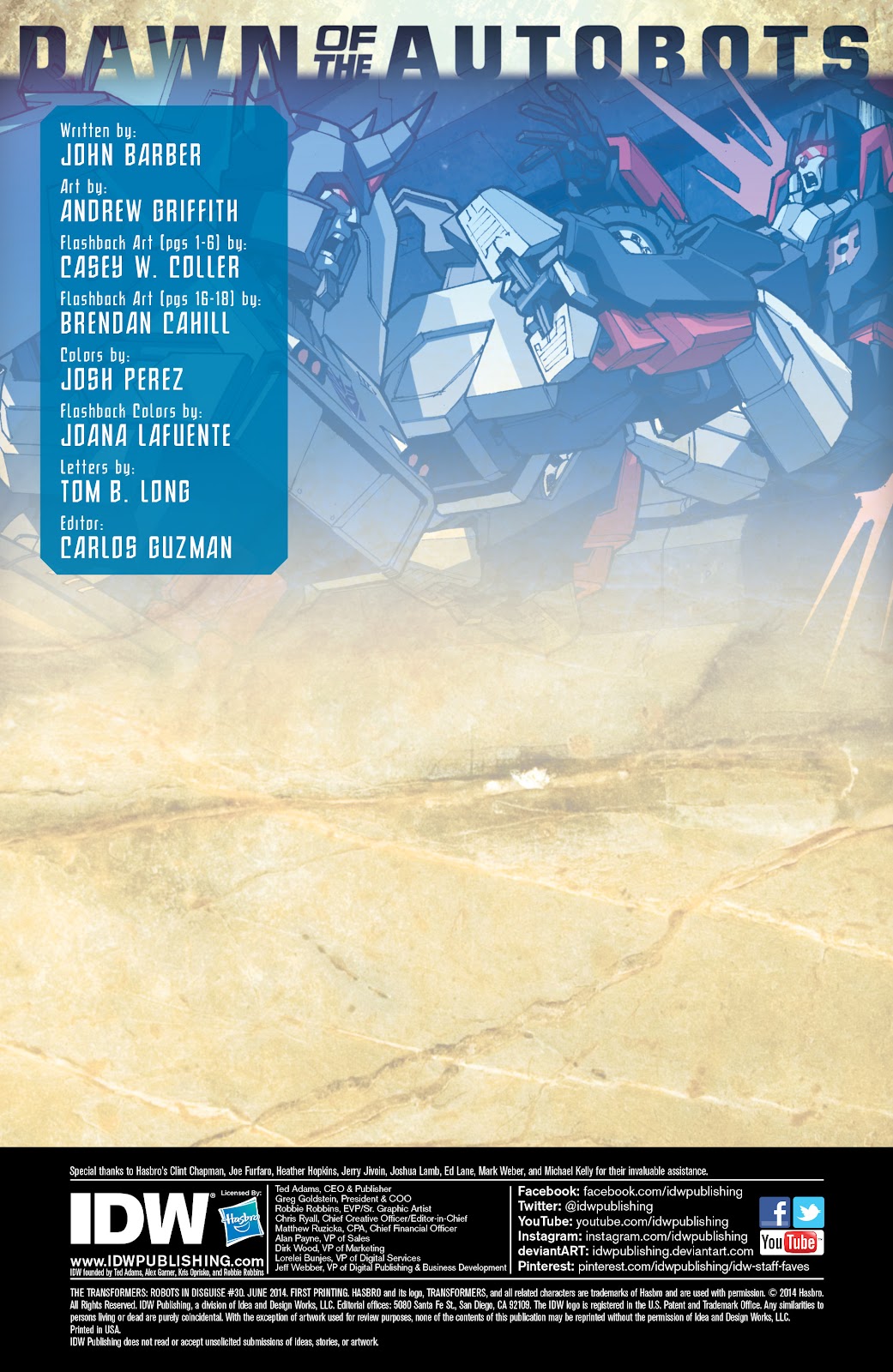 Transformers: Robots In Disguise (2012) Issue #30 - Page 2