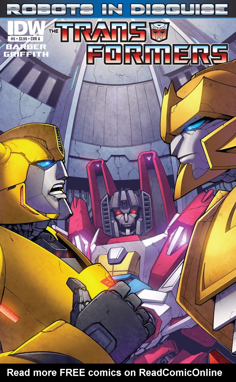 Transformers: Robots In Disguise (2012) Issue #5 - Page 1