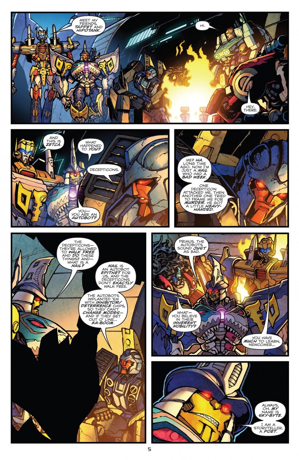 Transformers: Robots In Disguise (2012) Issue #5 - Page 9