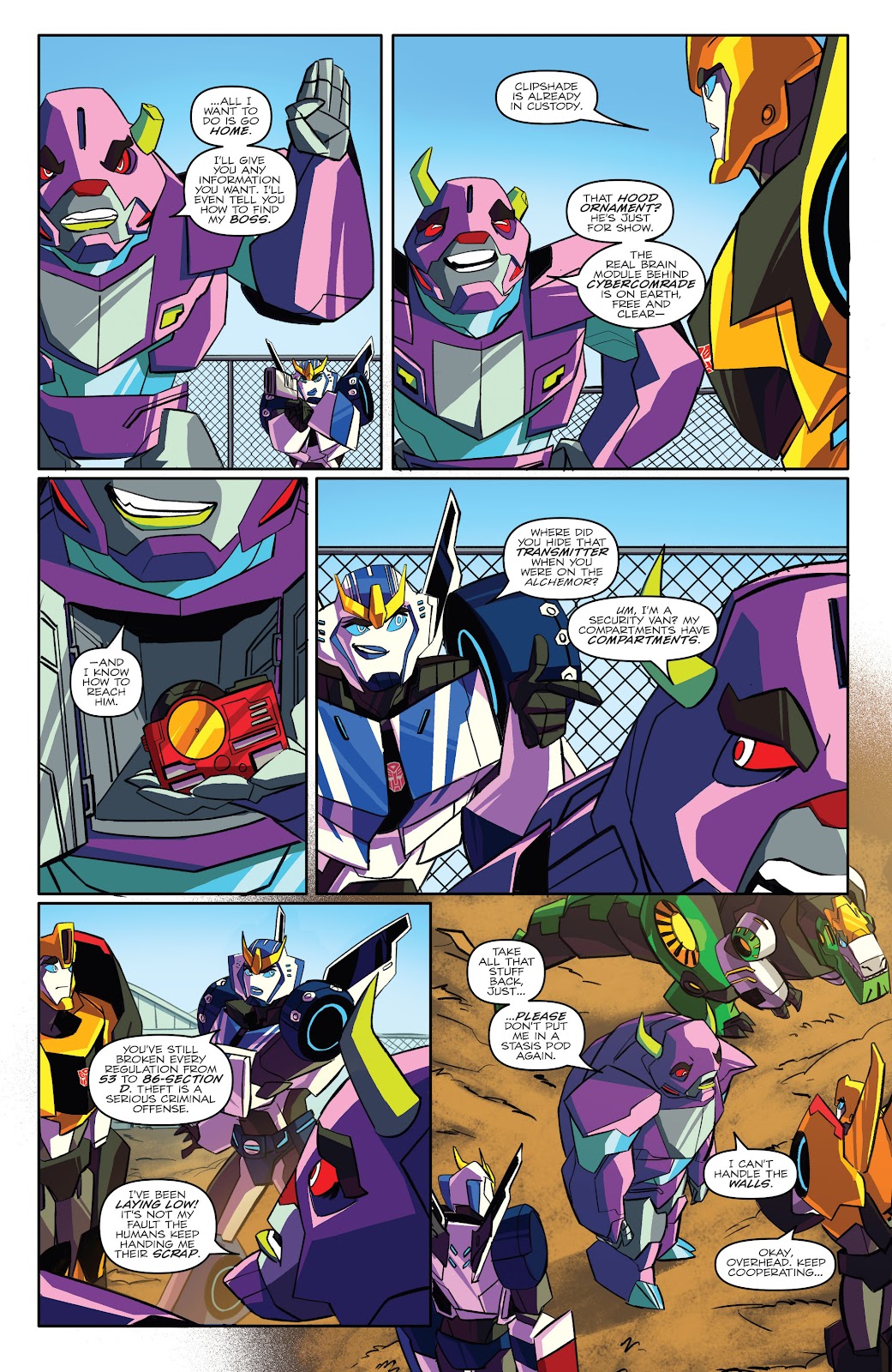 Transformers: Robots In Disguise (2015) Issue #3 - Page 16