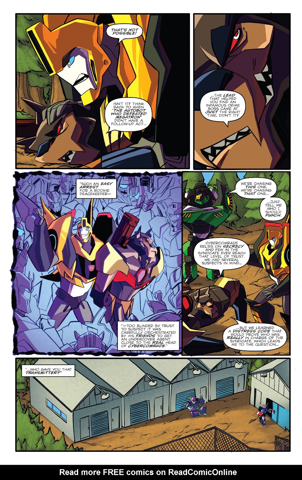 Transformers: Robots In Disguise (2015) Issue #3 - Page 21