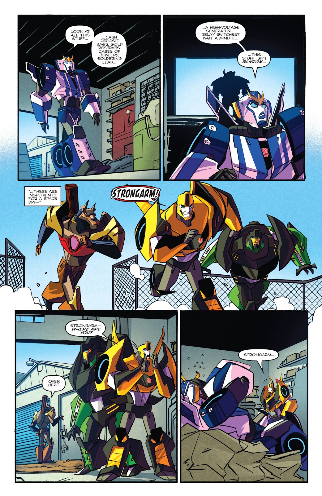 Transformers: Robots In Disguise (2015) Issue #3 - Page 22