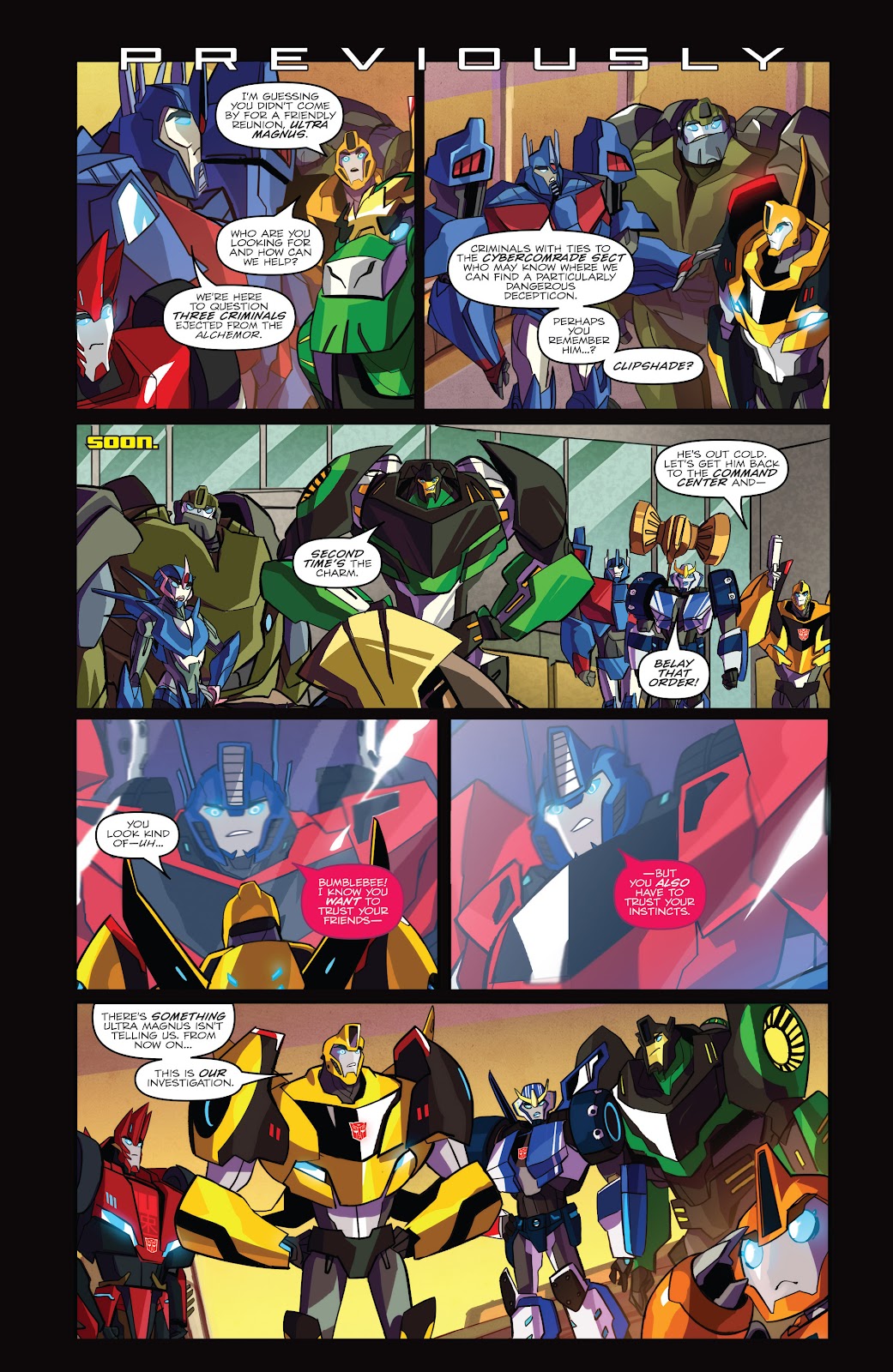 Transformers: Robots In Disguise (2015) Issue #3 - Page 3
